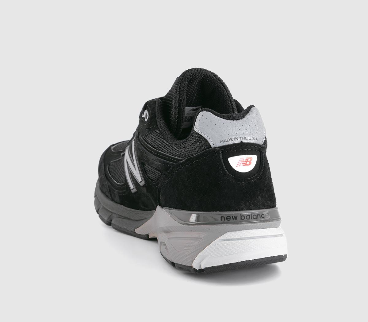 New Balance 990v4 Made in USA Trainers Black - Unisex Sports