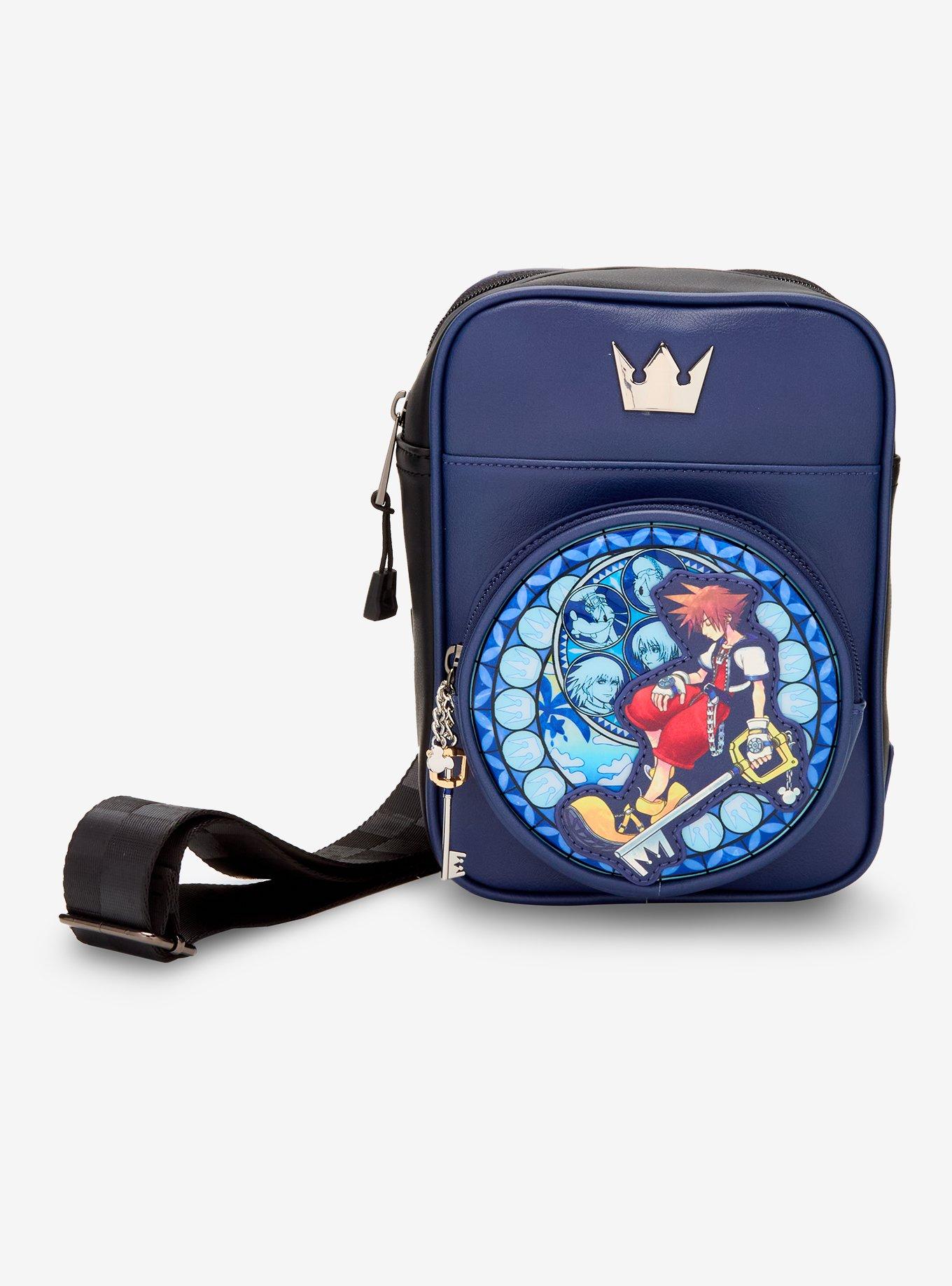 Disney Kingdom Hearts Sora Stained Glass Window Crossbody Bag