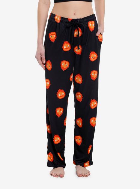 Studio Ghibli® Howl's Moving Castle Calcifer Pajama Pants | Hot Topic