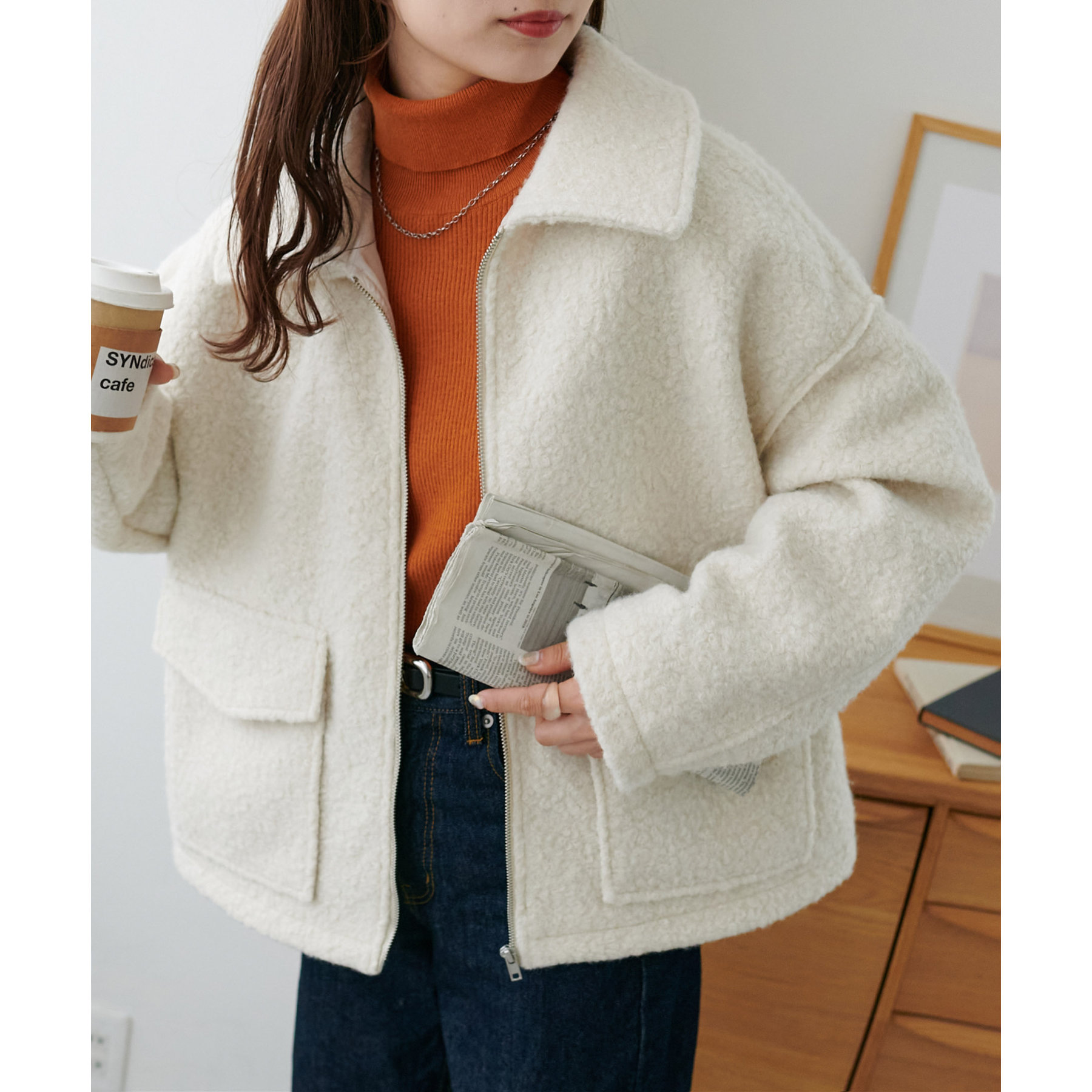 WEB限定】Wポケットジップブルゾン | ファッション通販サイト NUGU