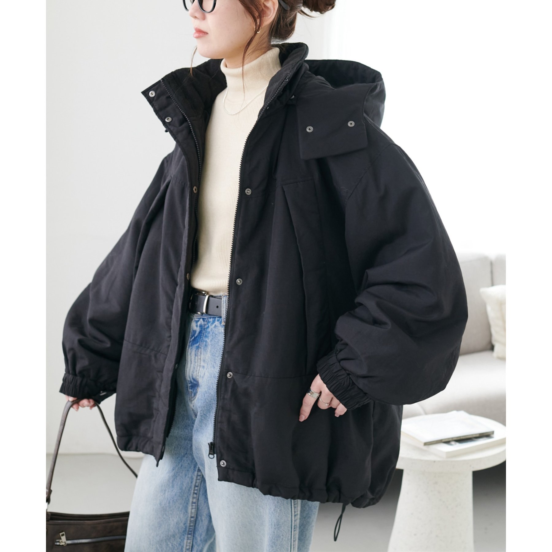 機能中綿モンスターショートコート | ファッション通販サイト NUGU