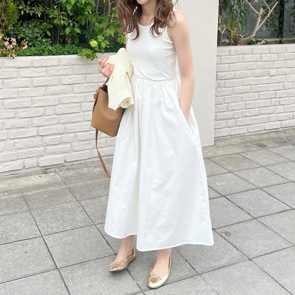 ノースリーブロングワンピース | ファッション通販サイト NUGU