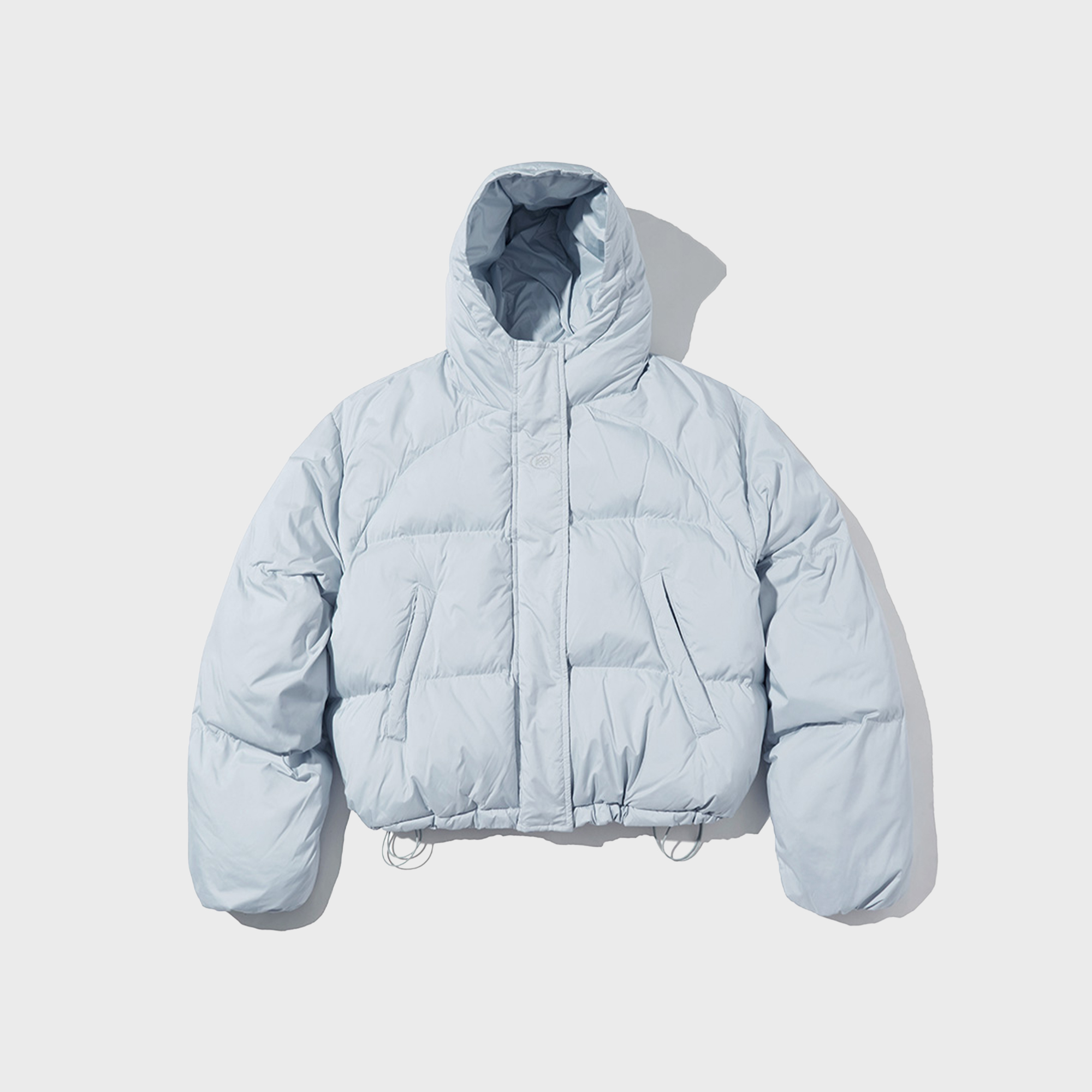 Arc Puffer Jacket Silver Blue | ファッション通販サイト NUGU