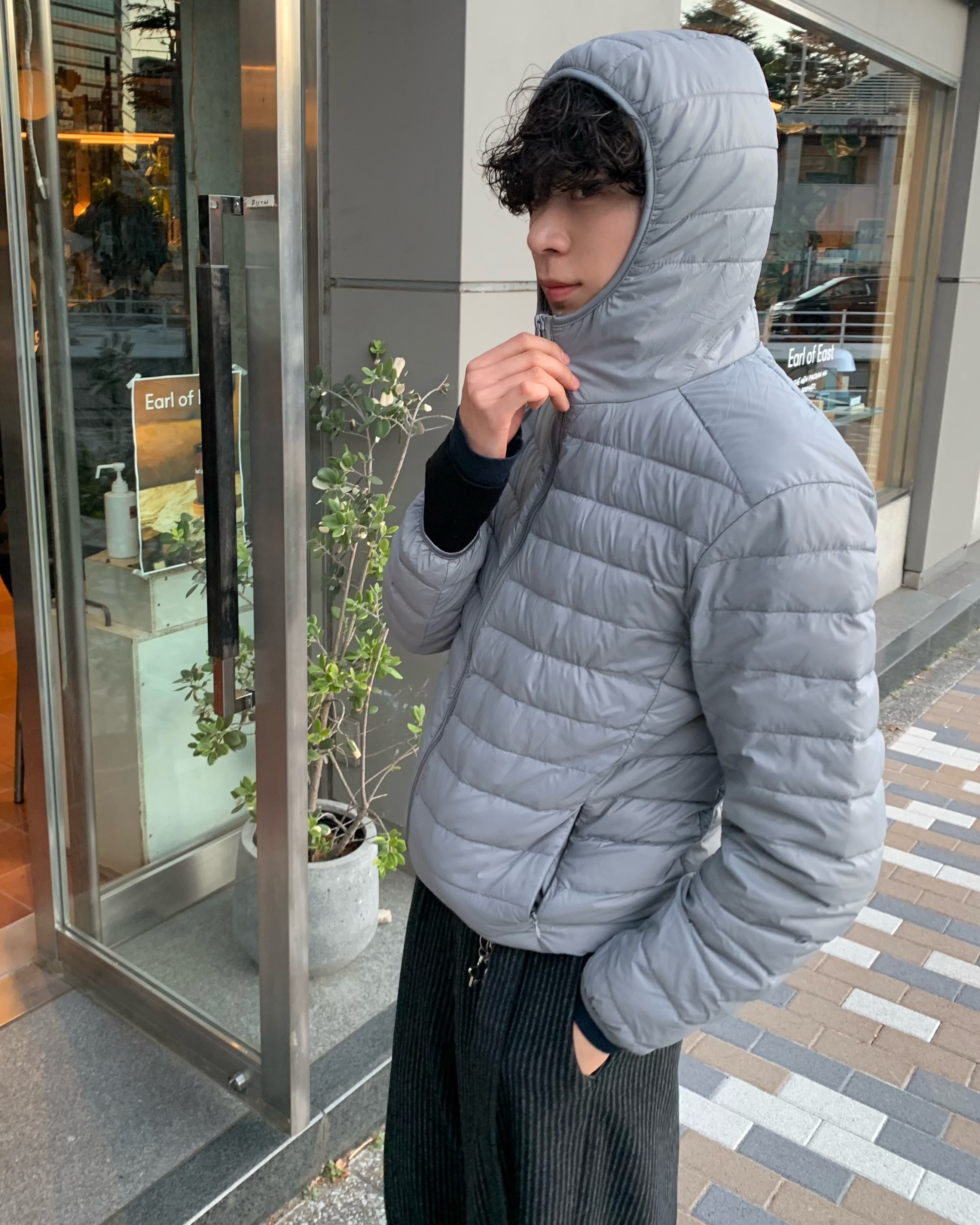 フード軽量ダウンジャケット | ファッション通販サイト NUGU