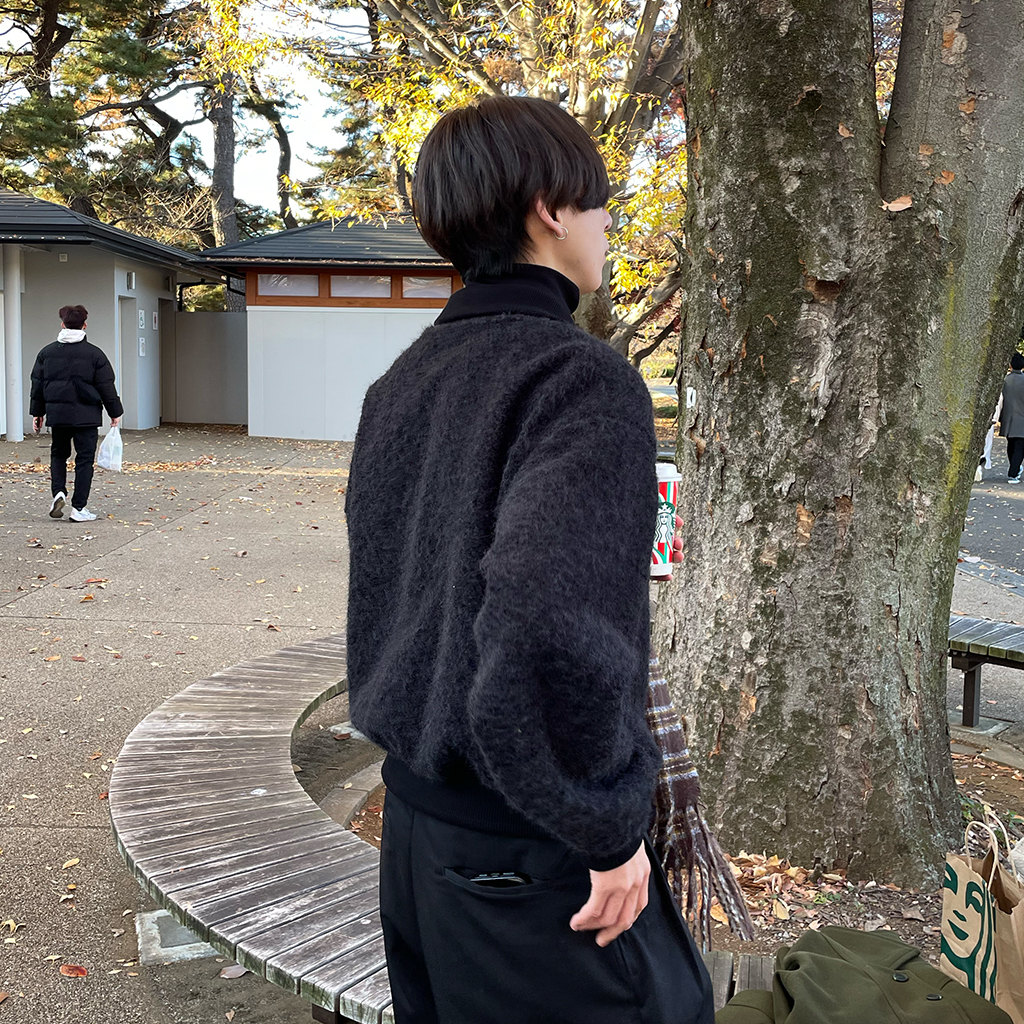 ボアハイネックカーディガン | ファッション通販サイト NUGU