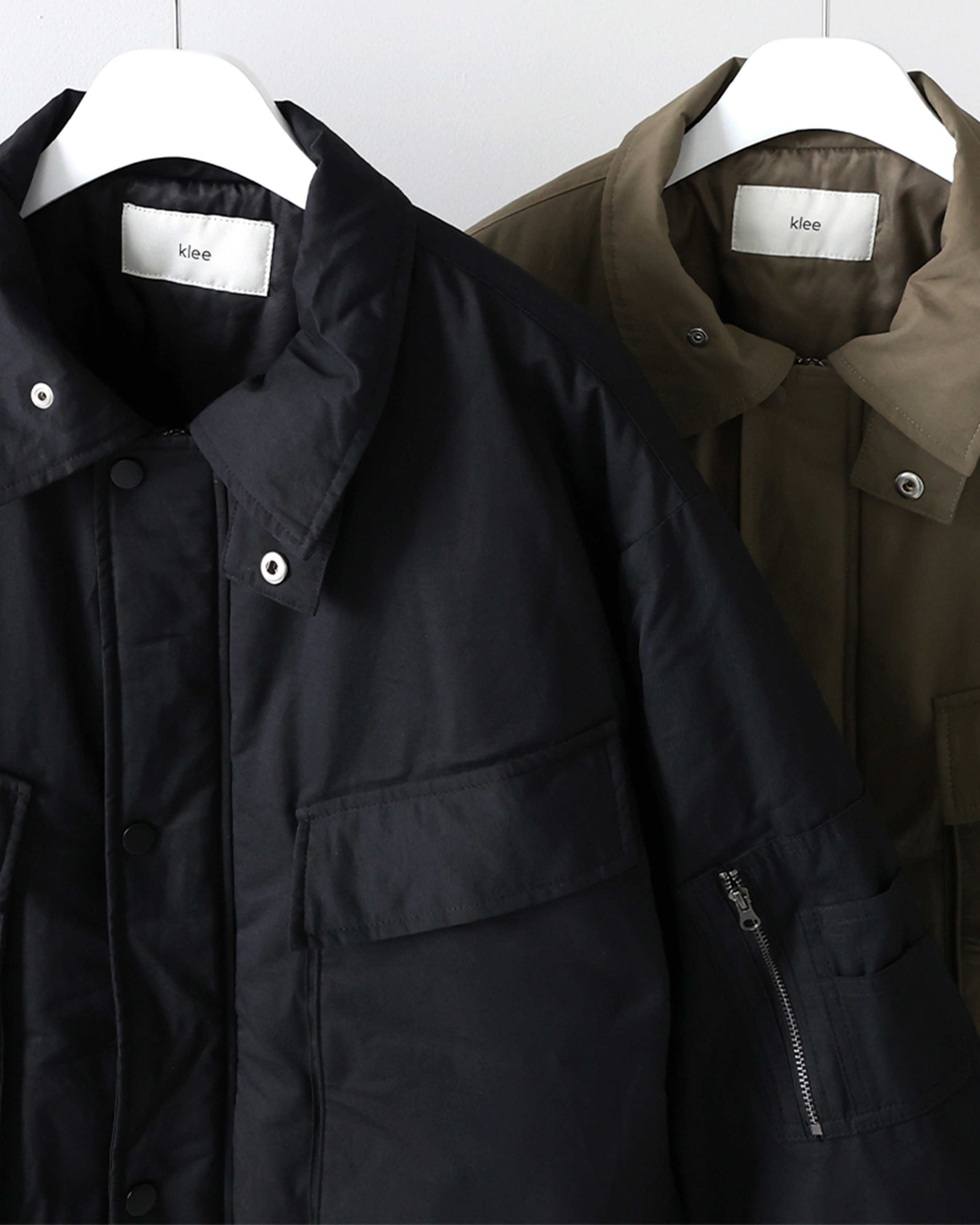 ORIGINAL) ワイドポケットミリタリーパディングジャケット