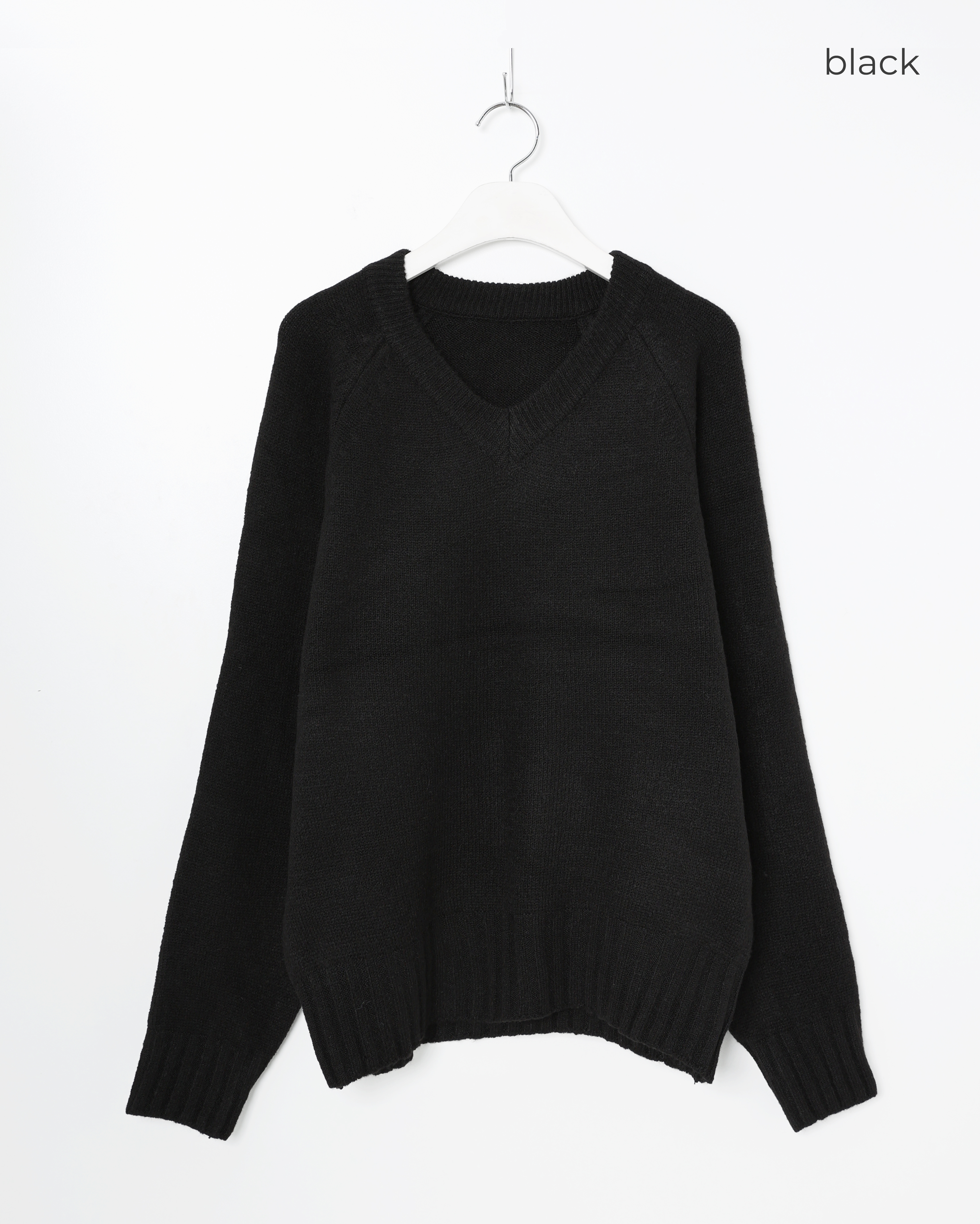 Vネックベーシックニット | ファッション通販サイト NUGU