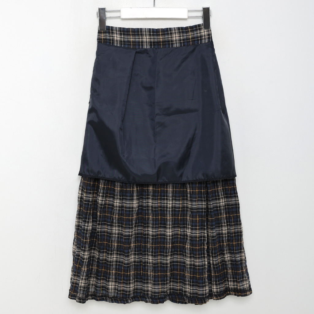 レトロチェックスカート | ファッション通販サイト NUGU
