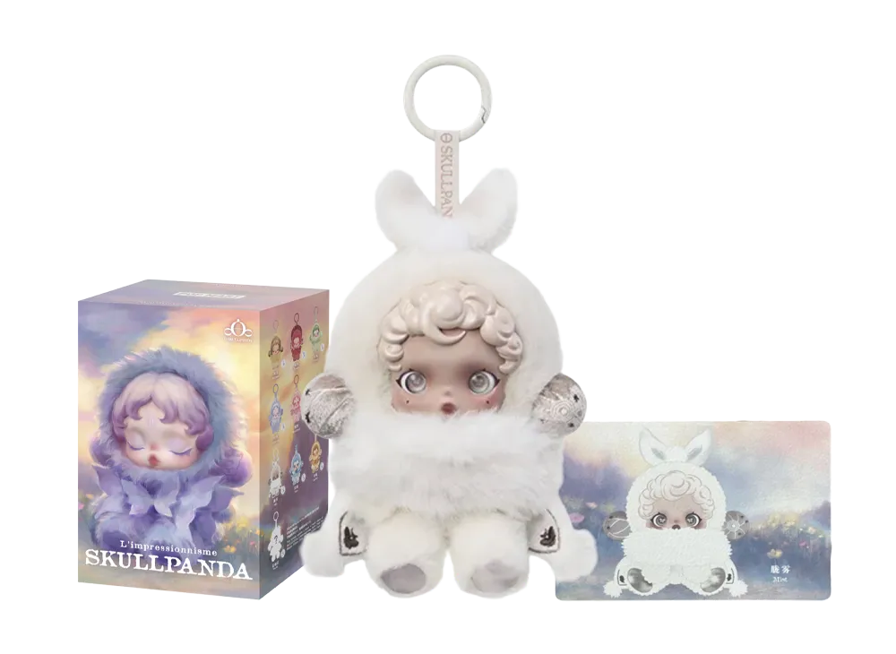 ポップマート スカルパンダ インプレッショニズムシリーズ ぬいぐるみ