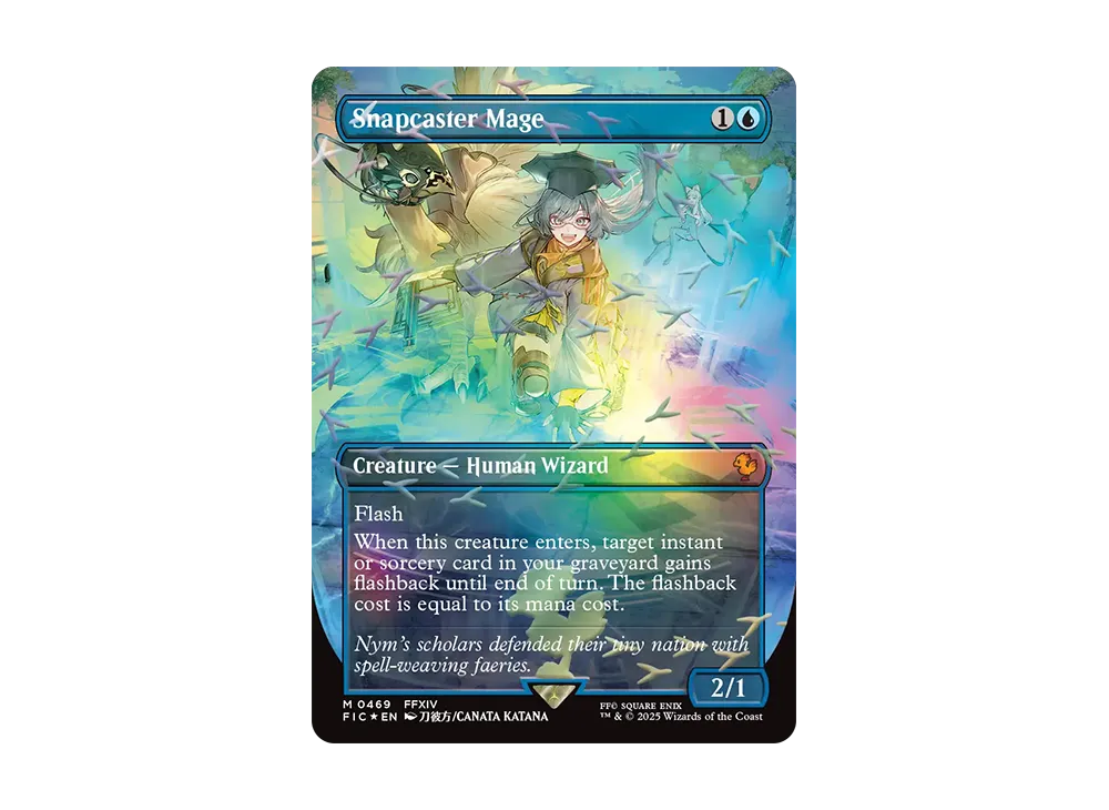 橘*め様 瞬唱の魔道士 チョコボトラックfoil 1枚 日本語