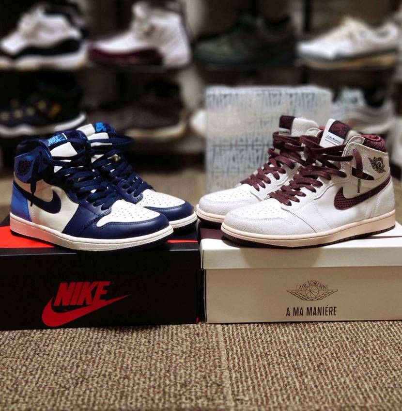 アママニエール × ナイキ エアジョーダン1 レトロ ハイ OG 
