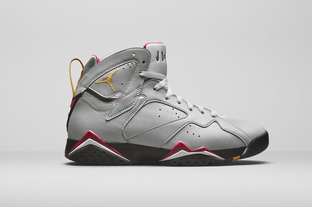 ナイキ エアジョーダン7 リフレクティブ カーディナル【6/8発売