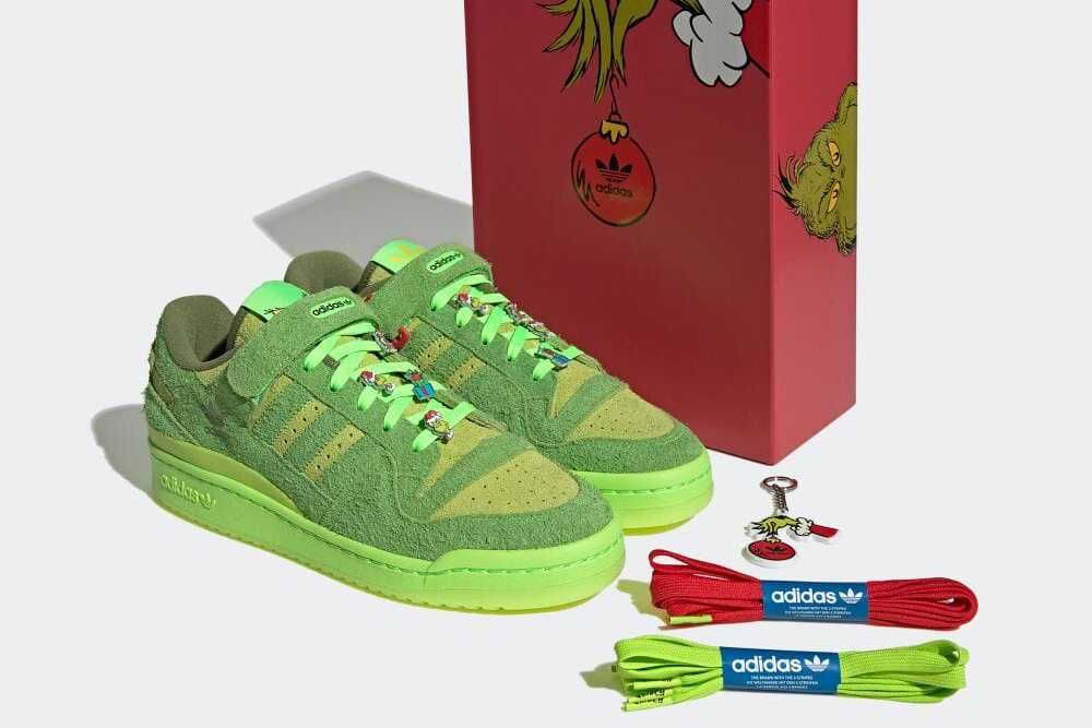海外抽選中｜ The Grinch × adidas Forum Low 
