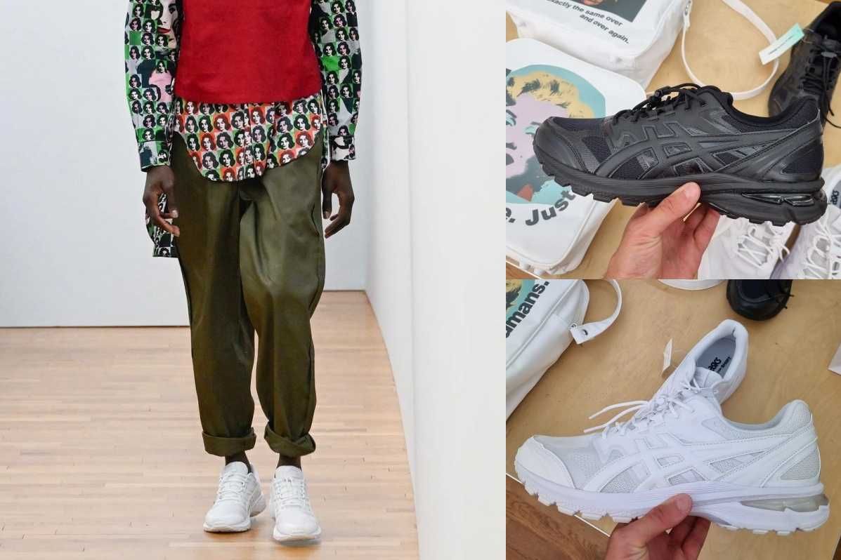 3/2発売｜COMME des GARÇONS SHIRT × Asics Gel-Terrain 2colors｜抽選