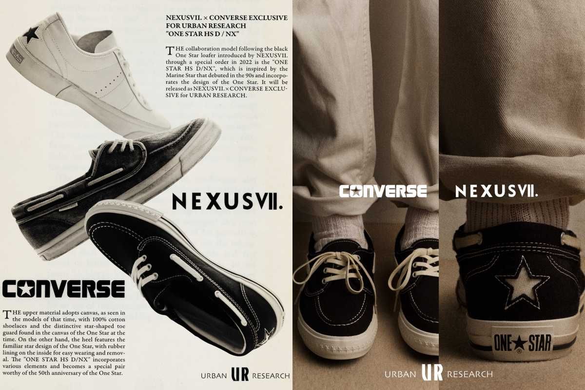 6/13・6/14・6/21発売｜NEXUSVII. × URBAN RESEARCH × Converse One
