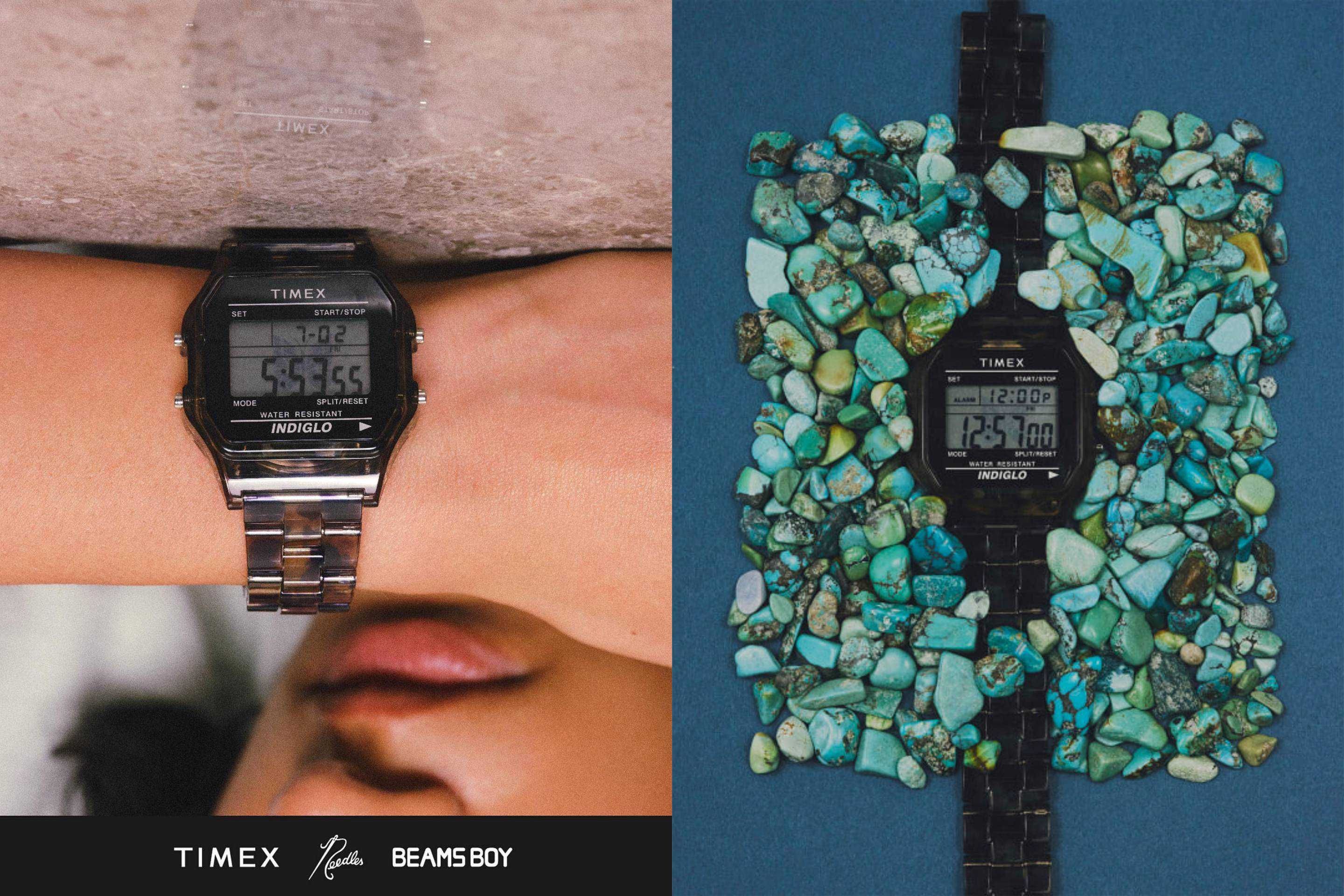 予約受付中｜NEEDLES × TIMEX × BEAMS BOY 別注 Classic Degital｜抽選