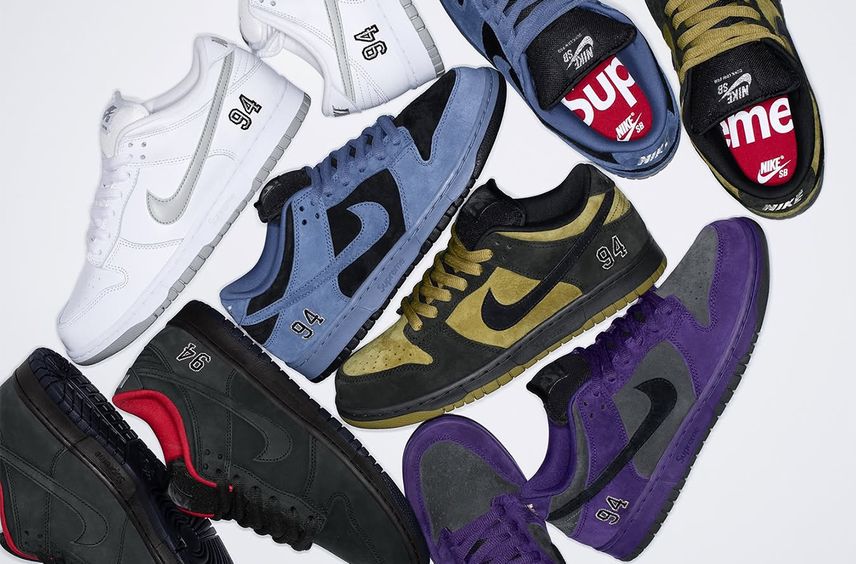 Supreme × Nike SB Dunk Low 