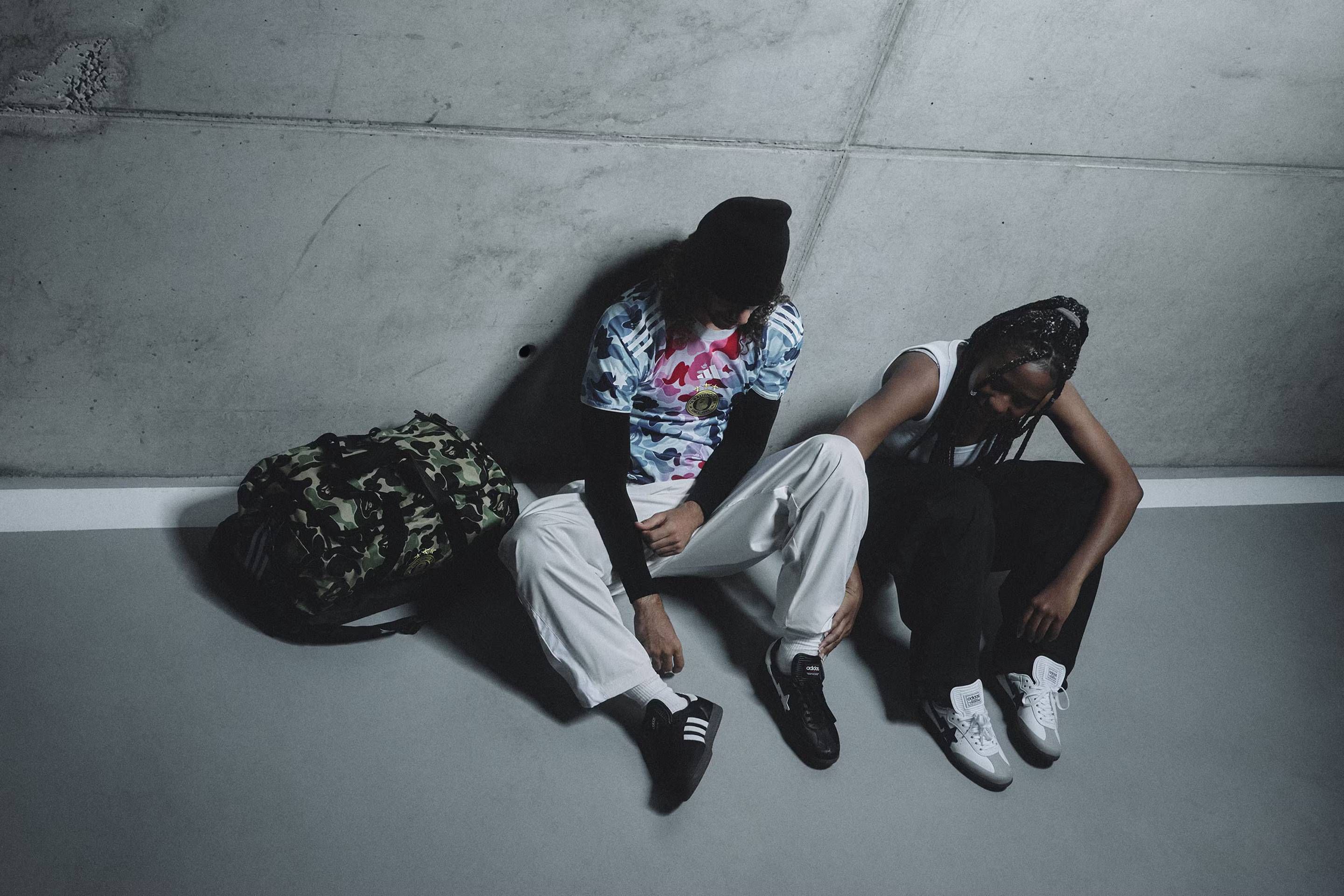 9/6発売｜A BATHING APE®︎ × adidas Originals Samba 2colors｜抽選