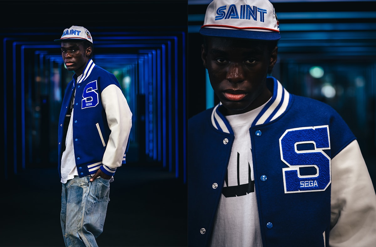 SAINT MxxxxxxとSEGAの初のコラボアイテムが11/8より発売！BerBerJin