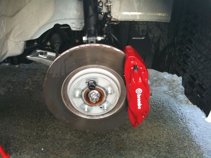 ブレンボキャリパー＆ローター（フロント）（三菱 ランサー