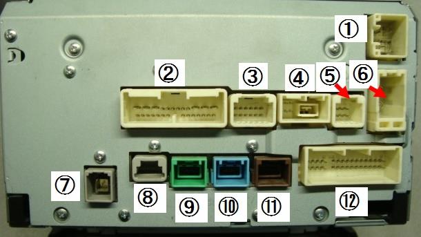 ☆ 20アルファード メーカーオプションナビ 26041 電源コネクタ調査