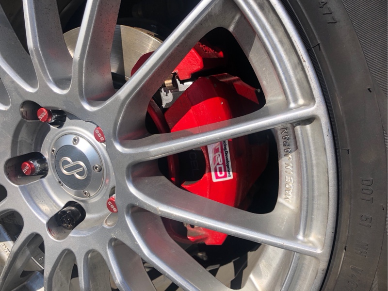 DIXCELブレーキパッド交換（トヨタ プリウスα・40系）by HARU-PON