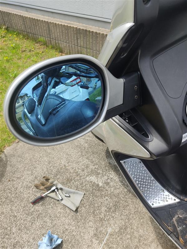 ミラー交換（キムコ グランドディンク250X）by なるちこGD250x - みんカラ