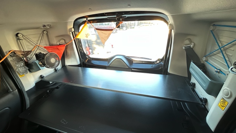 一切加工なし！ポン付けラゲッジボード制作（スズキ スペーシアベース