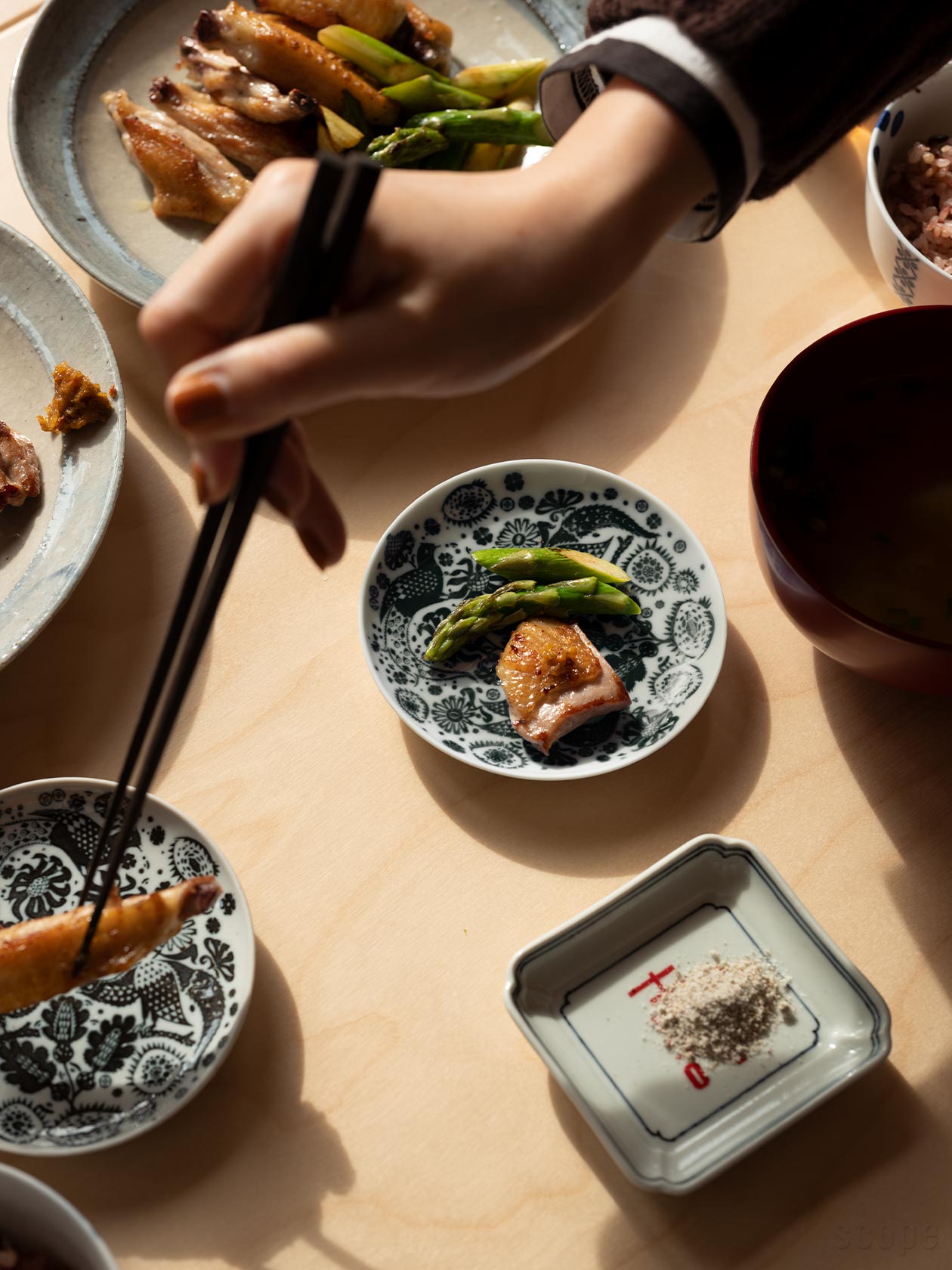 印判小皿 カッコー (別注) | 東屋