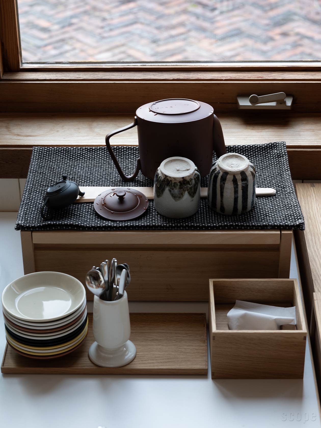 EGYPT ティータオル ハーフ | Georg Jensen Damask (ジョージ