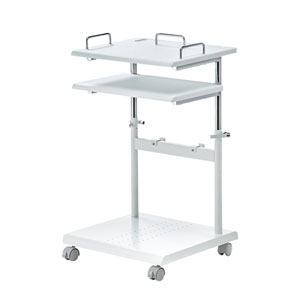 PR-17【プロジェクター台】天板部の高さ変更が可能なプロジェクター台