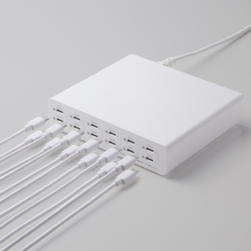 12台を、まとめて充電！