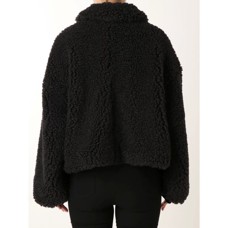 ボアジップアップブルゾン[品番：MKSW0023091]｜MURUA（ムルーア）の