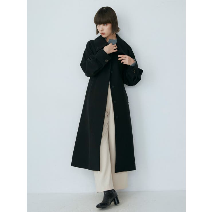 スタンドカラーコート[品番：MKSW0053941]｜MURUA（ムルーア）の