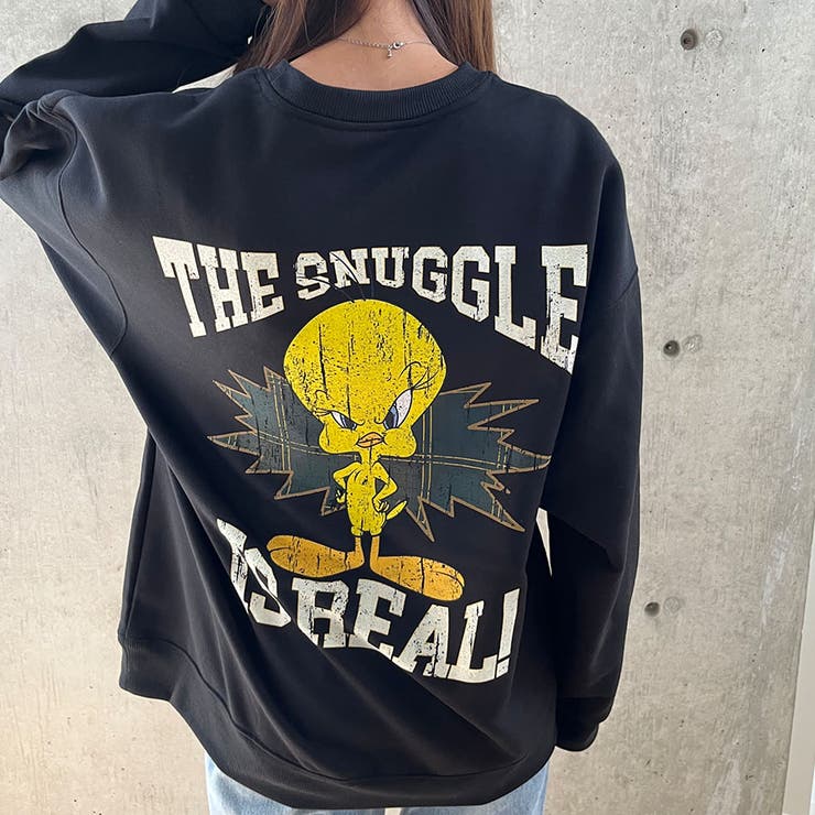 TWEETY/トゥイーティー 裏起毛スウェットトレーナー[品番：MJNW0002385