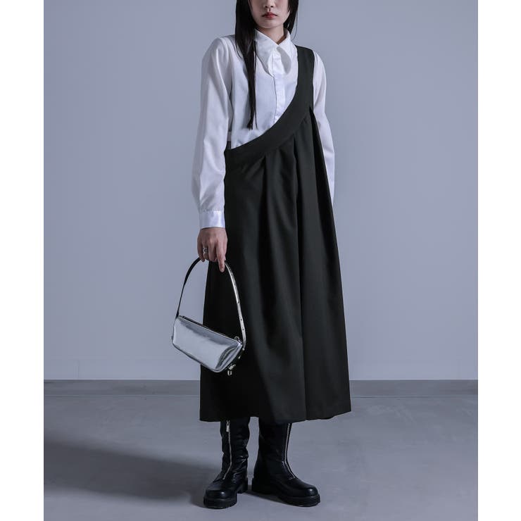 kOhAKUワンショルダースカート[品番：MITW0017426]｜osharewalker