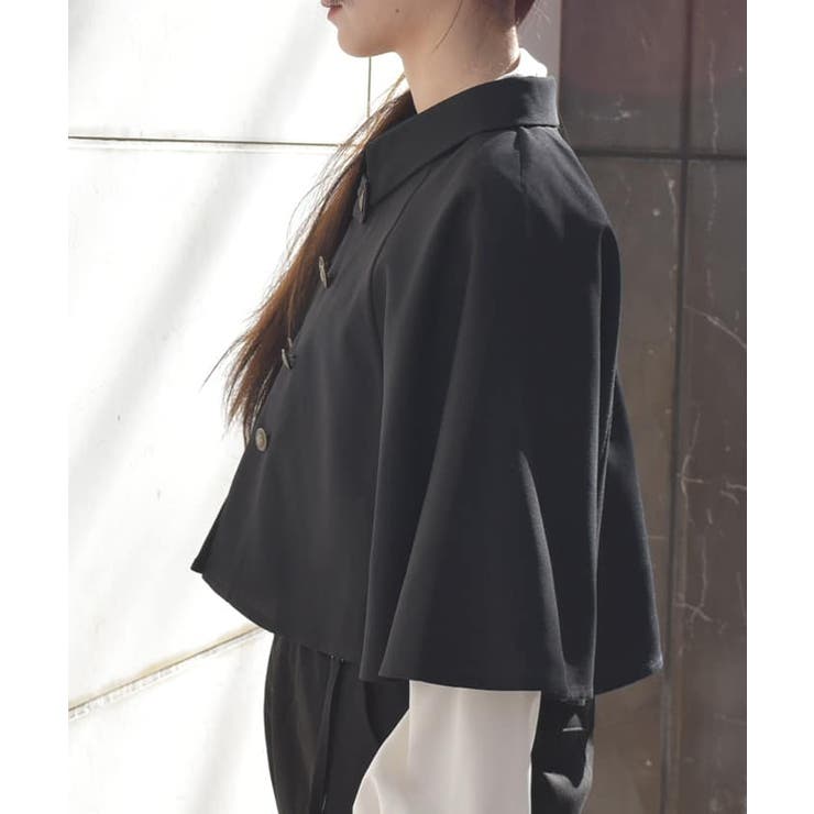 ナポレオンケープジャケット[品番：IGAW0006041]｜axes femme