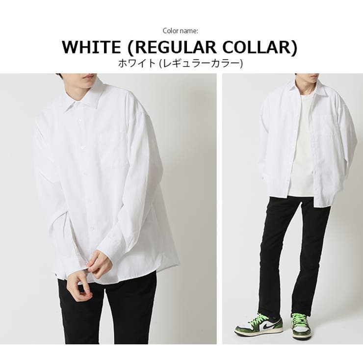 オックスフォードシャツ メンズ 長袖シャツ[品番：RQ000004278