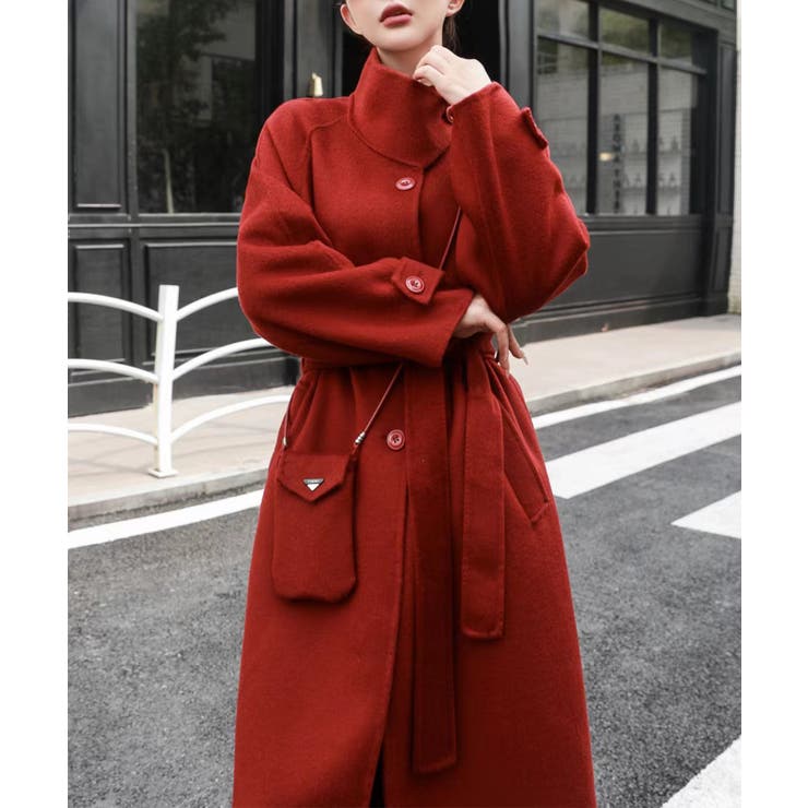 ミニバッグセット ウールラップコート【AW】[品番：XT000011683