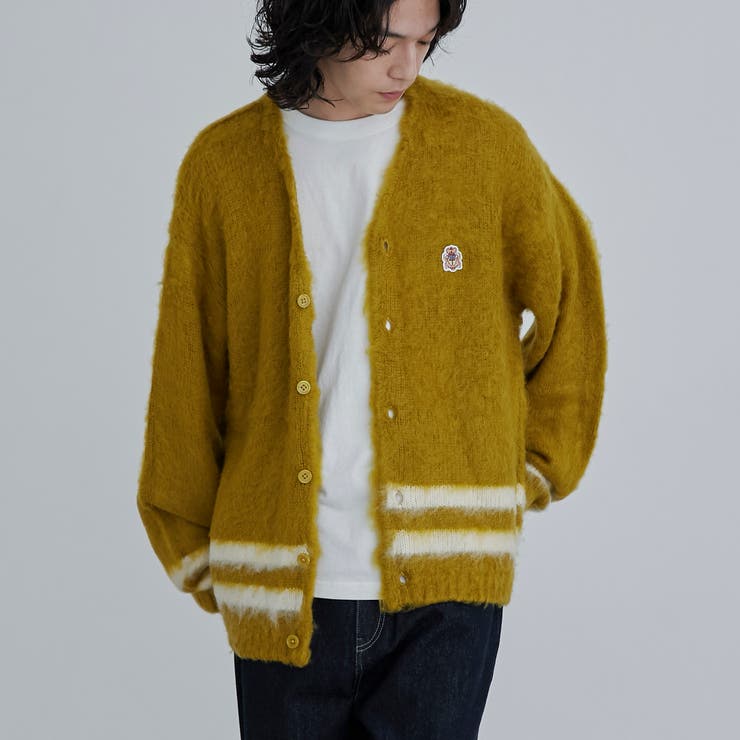 TOWNCRAFT （タウンクラフト）別注シャギーニットカーディガン[品番