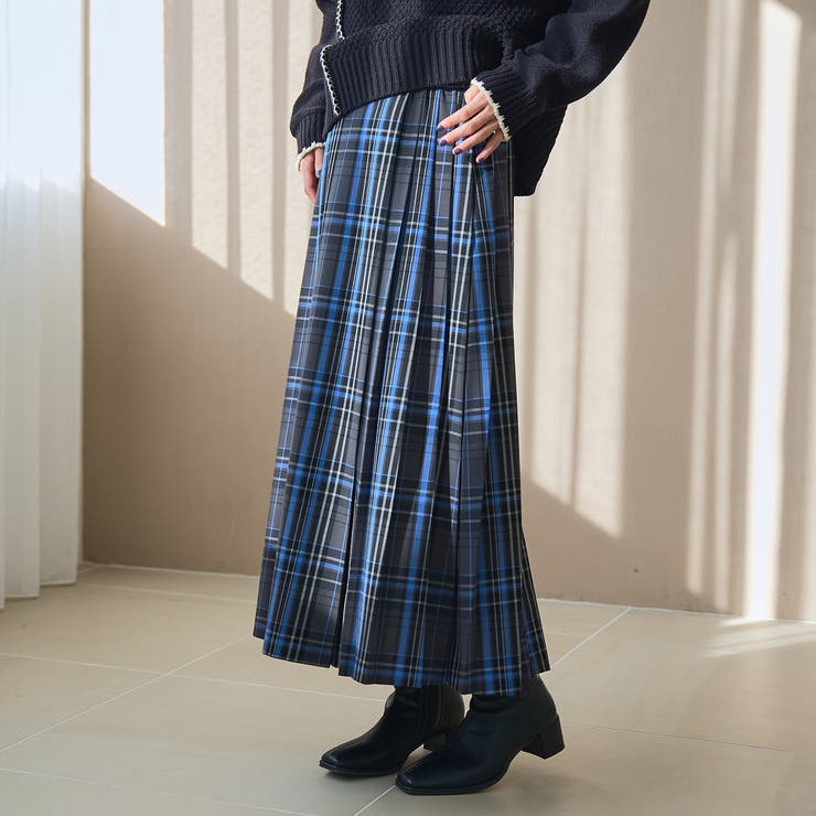 昨年大人気】TRチェックプリーツスカート[品番：COEW0007415]｜coen