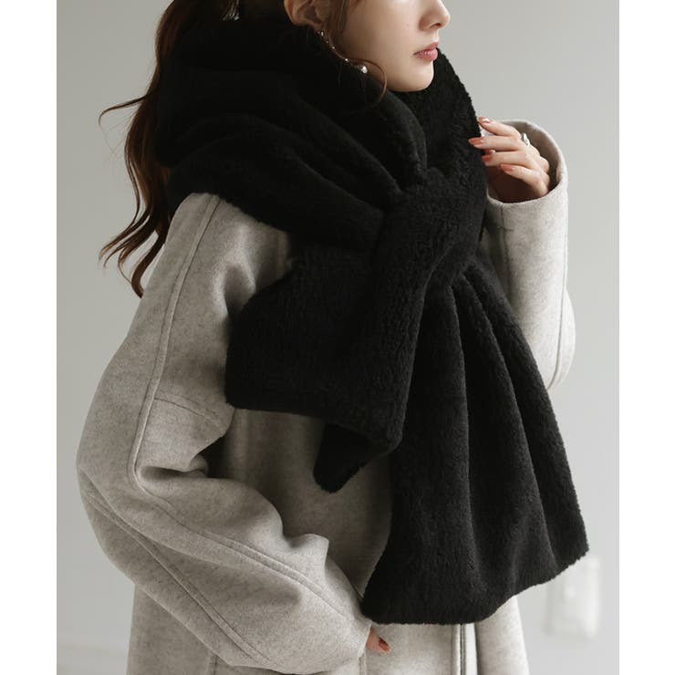 マフラー フェイク ファー[品番：HHHW0004716]｜HUG.U（ハグユー）の