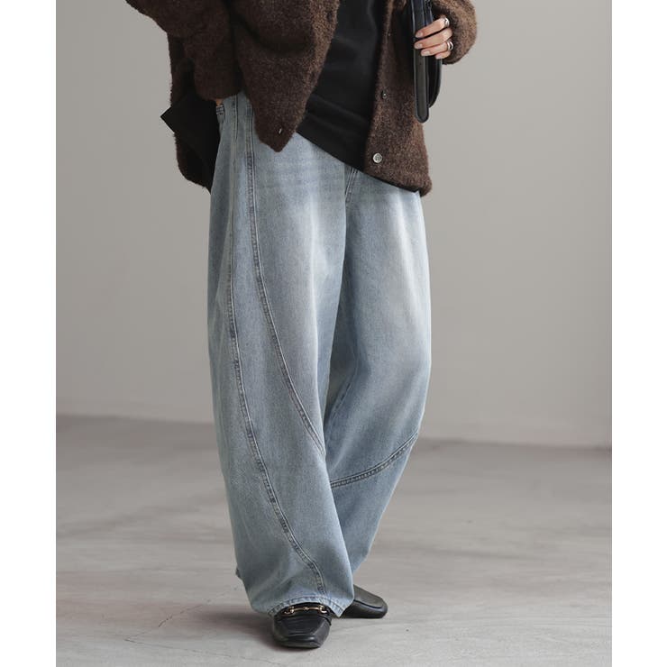 デニム パンツ バルーン[品番：HHHW0004440]｜HUG.U（ハグユー）の