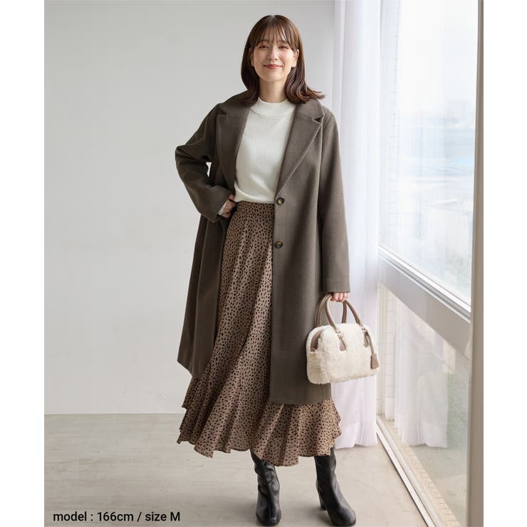 アウター コート ロングコート[品番：HNSW0011701]｜Honeys（ハニーズ