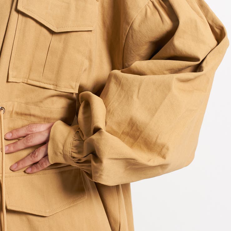 ロングコート レディース コート アウター トレンチコート ミリタリー