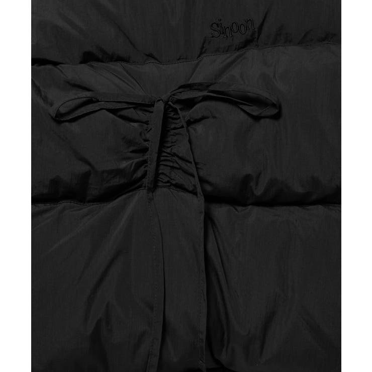韓国人気ブランド/sinoon】 リボンディテールダウンジャケット[品番