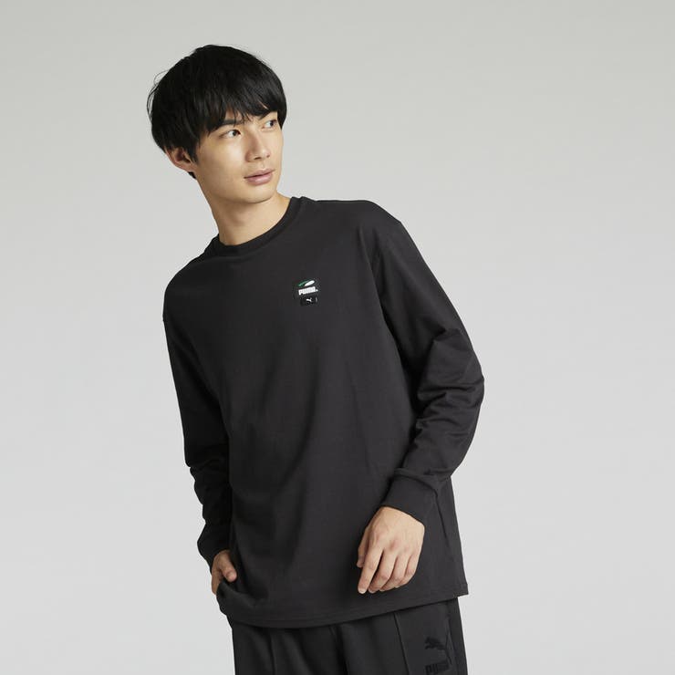 メンズ スケートボード PUMAS 長袖 Tシャツ 2[品番：PUMW0003190