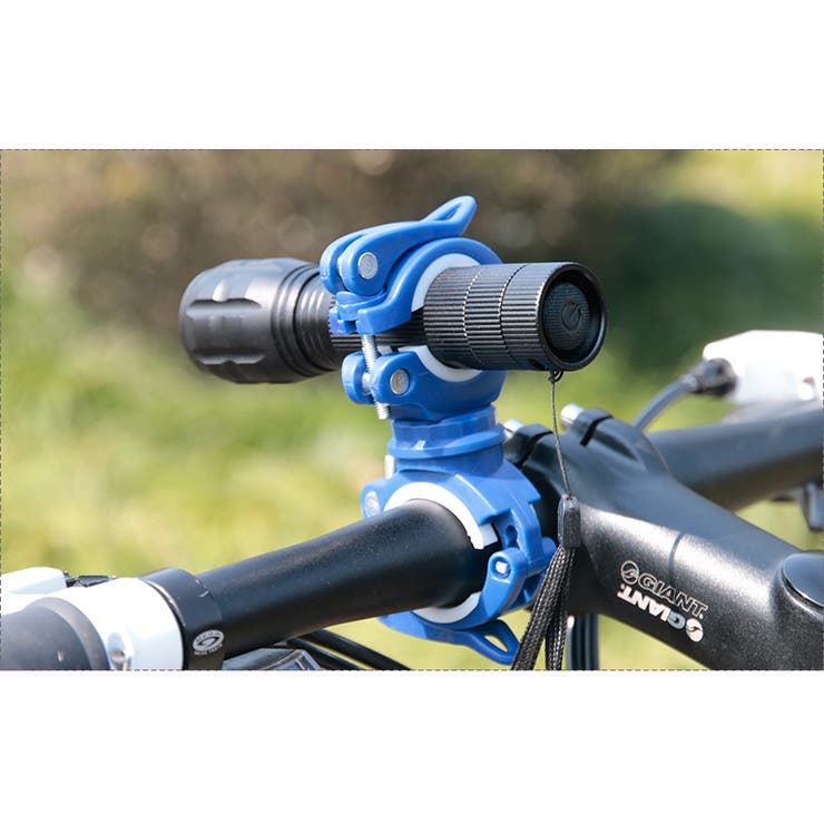 自転車用ライトホルダー ライトクリップ 自転車アクセサリー[品番