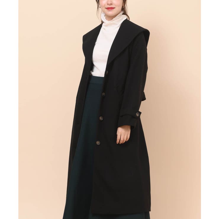 セーラーカラーロングコート[品番：RPSW0000884]｜rps（アールピーエス