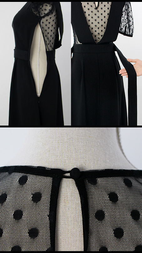 ドットチュールフレンチワンピース｜JENNE(ジェンヌ)公式通販：パリ